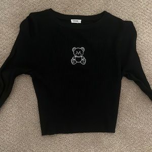 cute fitted long sleeve